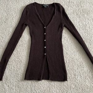 Something navy cardigan xs